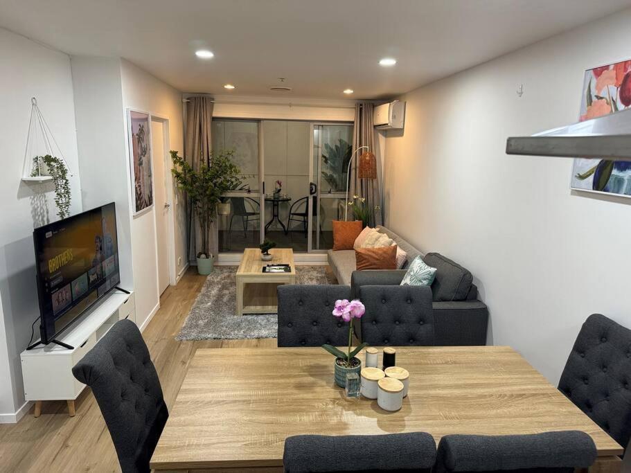 Stunning 3 Bd - 2 Bth City Apt - Pool & Carpark Окленд Екстер'єр фото